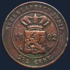 2½ Cent 1902 Nederlands-Indië