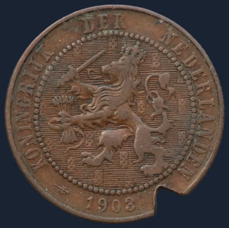 2½ Cent 1903 Indische Batavia