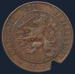 2½ Cent 1903 Indische Batavia