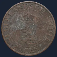 2½ Cent 1914 Nederlands-Indië