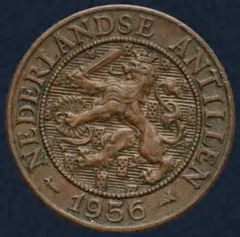2½ cent 1956 Nederlandse Antillen