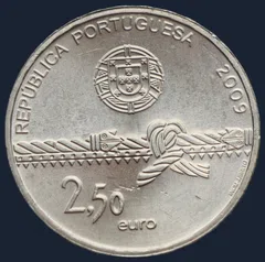 2½ euro 2009 Portugal Toren van Belém