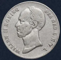 2½ Gulden 1846 Willem II (fleur de lis)