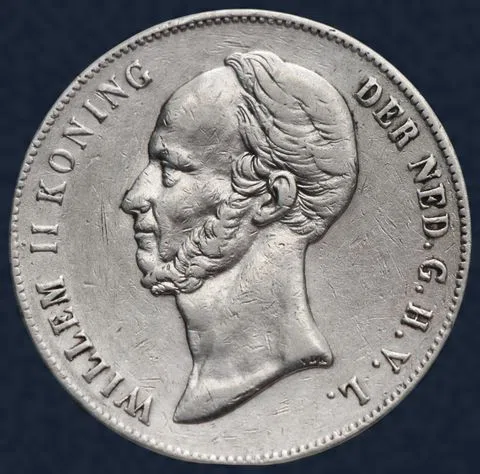 2½ gulden 1848 Nederland