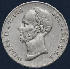 2½ Gulden 1849 Willem II - rijksdaalder 1849