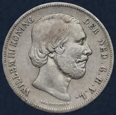 2½ Gulden 1850 Willem III