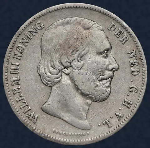 2½ Gulden 1850 Willem III
