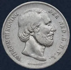 2½ Gulden 1854 Willem III Utrecht