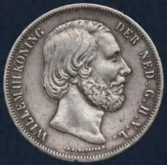 2½ gulden 1858 Willem III