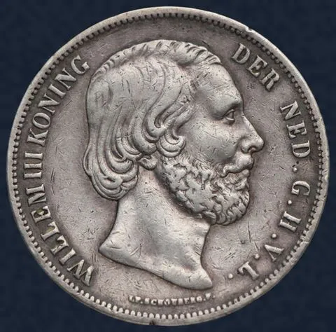 2½ gulden 1850 Willem III