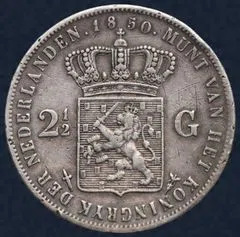 2½ gulden 1858 Willem III