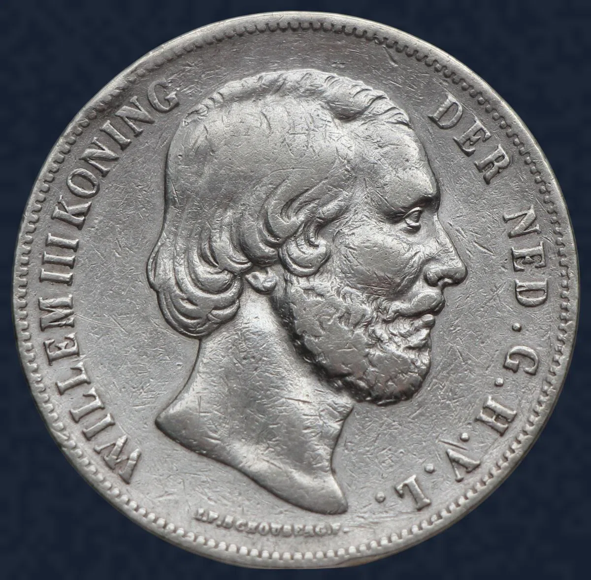 2½ Gulden 1859 Willem III