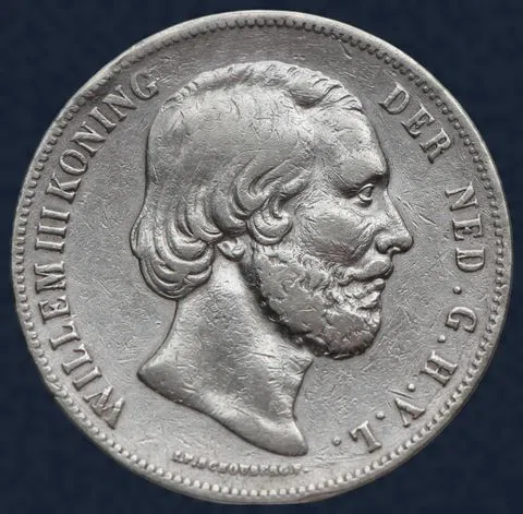 2½ Gulden 1859 Willem III