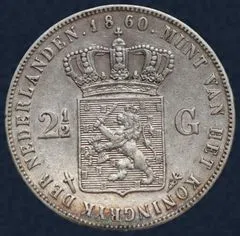 2½ Gulden 1859 Willem III