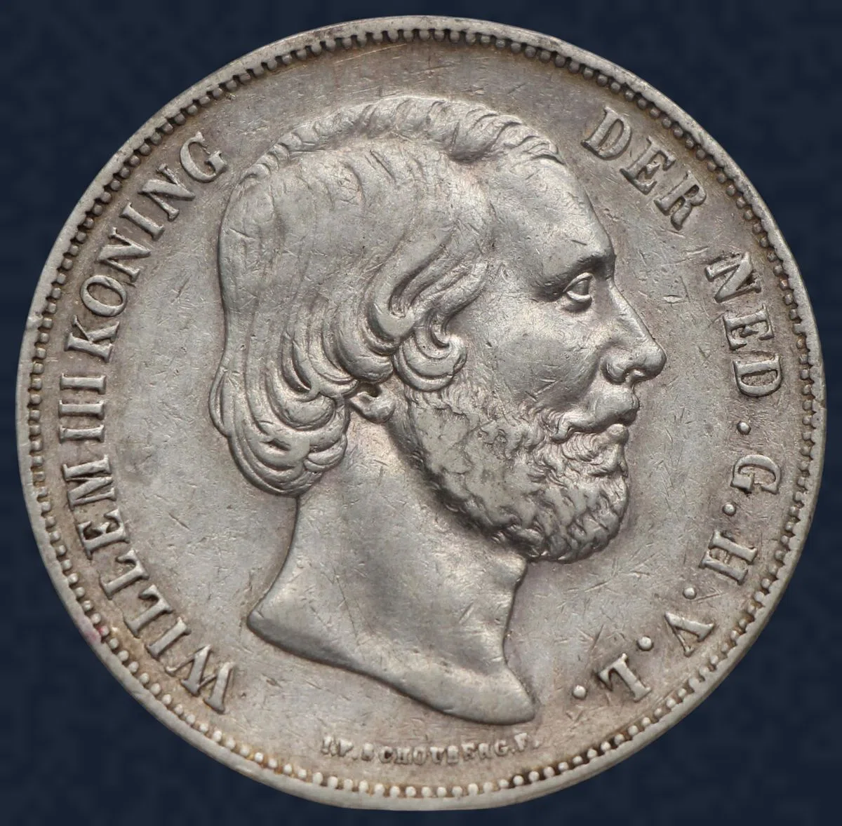 2½ Gulden 1859 Willem III