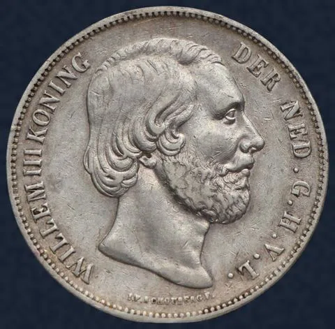2½ Gulden 1860 Willem III