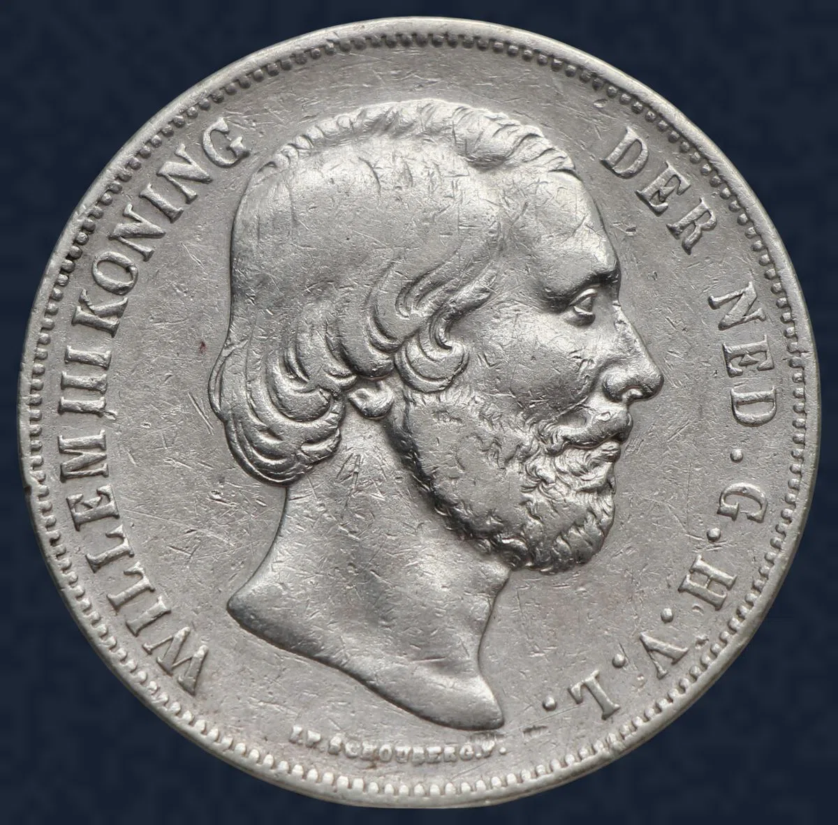 2½ Gulden 1864 Willem III