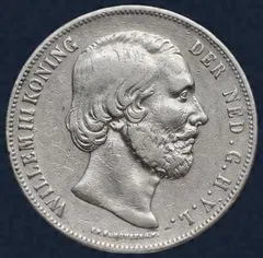 2½ Gulden 1864 Willem III