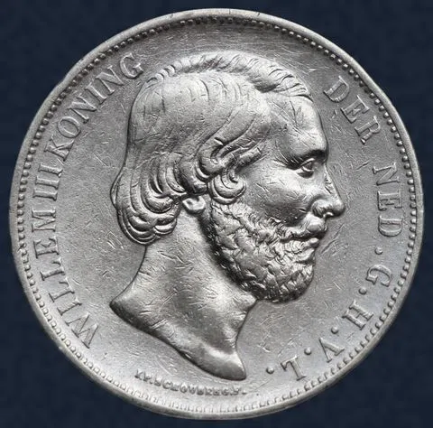 2½ Gulden 1866 Willem III