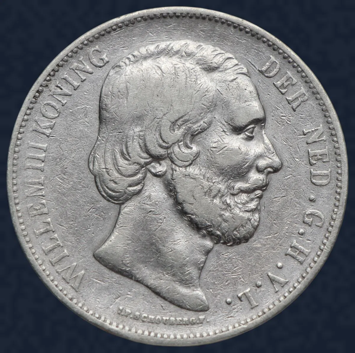 2½ gulden 1870 Willem III