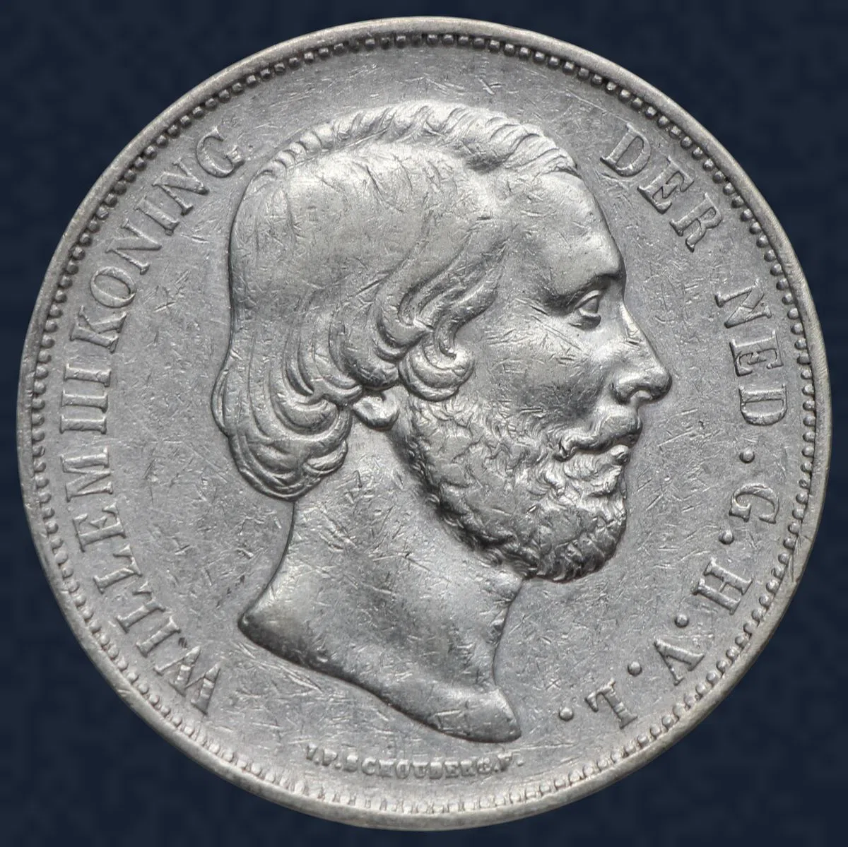 2½ gulden 1871 Willem III
