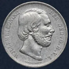 2½ gulden 1871 Willem III