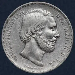 2½ Gulden 1872 Willem III Utrecht