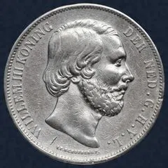 2½ Gulden 1873 Willem III