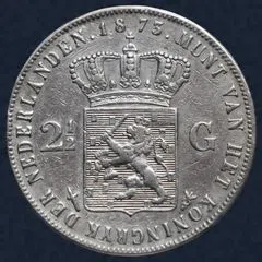 2½ Gulden 1873 Willem III