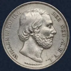 2½ Gulden 1874 Willem III