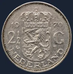 2½ Gulden 1970 Nederland