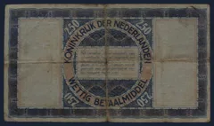 2½ Gulden Zilverbon 1938