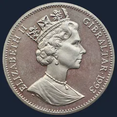 2,8 Ecu 1993 Gibraltar 'Opening of the Channel Tunnel'