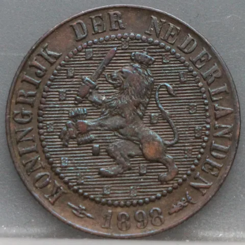 2½ Cent 1898 – Halve Stuiver