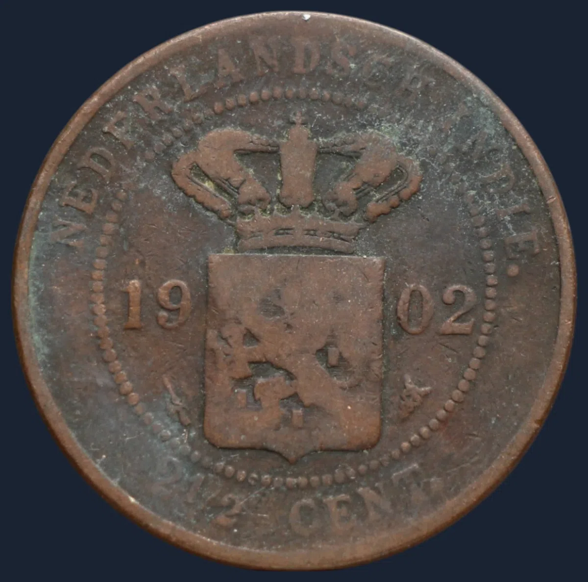 2½ Cent 1902 Nederlands-Indië