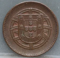 2 Centavos 1920 Portugal — Brons achterzijde