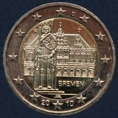 2 Euro 2010 (D) Duitsland Bremen