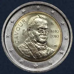 2 euro 2010 Italië Cavour