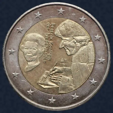 2 euro 2011 Nederland Erasmus