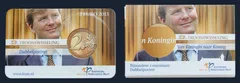2 euro 2013 Nederland Dubbelportret UNC Coincard