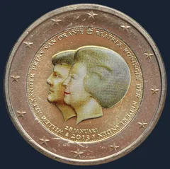 2 euro 2013 Nederland Troonsafstand Beatrix