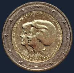 2 euro 2013 Nederland Troonsafstand Beatrix