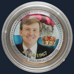 2 Euro  Nederland Willem-Alexander - in kleur