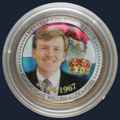2 Euro  Nederland Willem-Alexander - in kleur