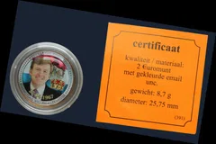 2 Euro  Nederland Willem-Alexander - in kleur