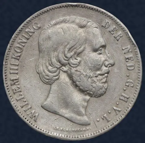 2½ Gulden 1856 Willem III