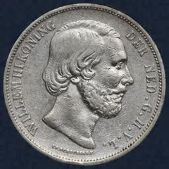 2½ Gulden 1868 Willem III