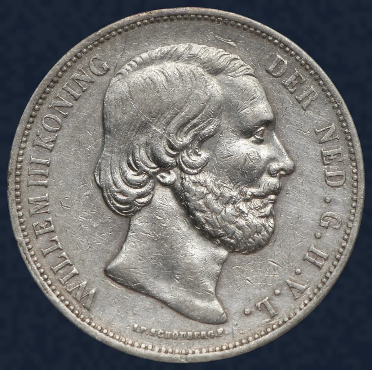 2½ Gulden 1869 Willem III