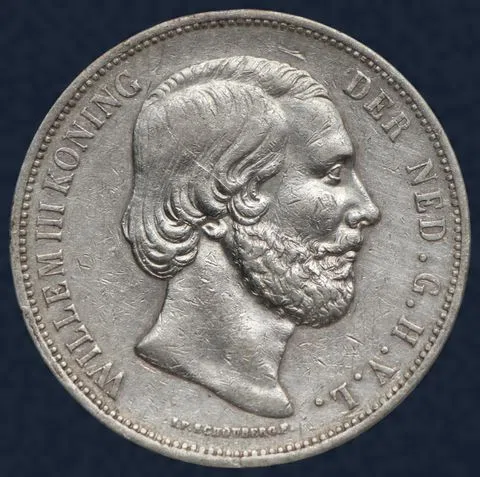 2½ Gulden 1869 Willem III