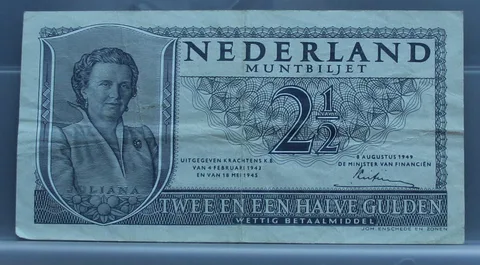 2½ Gulden 1949 Juliana — NVMH 16-1B